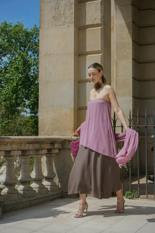 Vestido Verónica + Chal a conjunto